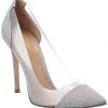 Gianvito Rossi Plexi 105 Vinyl & Glitter Pump Women 2 Gianvito Rossi Plexi 105 Vinyl & Glitter Pump Women -Valentino shop 1313426456 RLLD 1