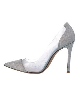 Gianvito Rossi Plexi 105 Vinyl & Glitter Pump Women -Valentino shop 1313426456 RLLD 2