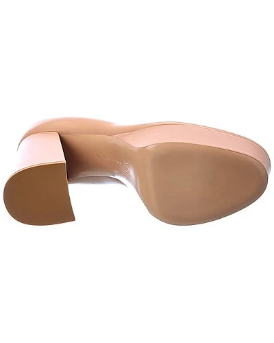 Gianvito Rossi Manilla 70 Leather Platform Pump Women 6 Gianvito Rossi Manilla 70 Leather Platform Pump Women - Image 4