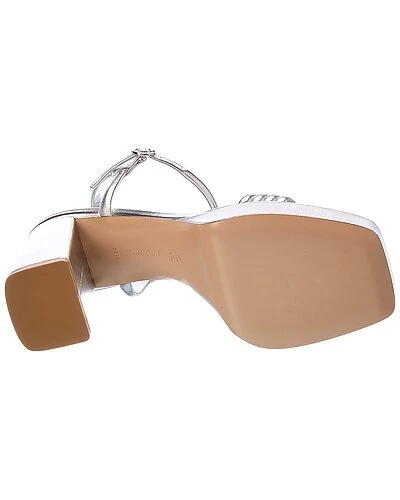 Gianvito Rossi Lena 70 Leather Platform Sandal Women 6 Gianvito Rossi Lena 70 Leather Platform Sandal Women - Image 4