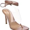 Gianvito Rossi Nerrea 85 Vinyl & Leather Sandal Women