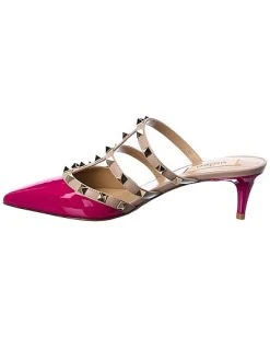 Valentino Rockstud 40 Patent Mule Women -Valentino shop 1313426529 RLLD 2