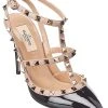 Valentino Rockstud Caged 100 Patent Pump Women 2 Valentino Rockstud Caged 100 Patent Pump Women -Valentino shop 1313427769 RLLD 1