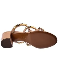 Valentino Rockstud No Limit 60 Leather Sandal Women 10 Valentino Rockstud No Limit 60 Leather Sandal Women -Valentino shop 1313430833 RLLD 4