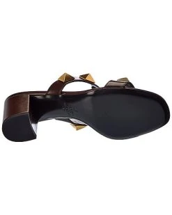Valentino Roman Stud 60 Leather Sandal Women -Valentino shop 1313431146 RLLD 4