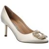 Manolo Blahnik Hangisi 70 Satin Pump Women -Valentino shop 1313431714 RLLD 1