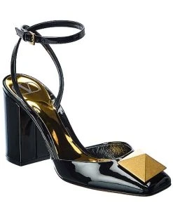 Valentino One Stud 90 Patent Pump Women