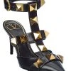 Valentino Roman Stud 80 Leather Ankle Strap Pump Women -Valentino shop 1313431928 RLLD 1