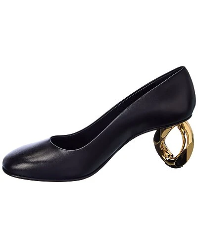 JW Anderson Chain Detail Leather Pump Women 4 JW Anderson Chain Detail Leather Pump Women - Image 2