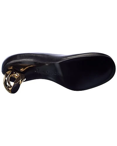 JW Anderson Chain Detail Leather Pump Women 6 JW Anderson Chain Detail Leather Pump Women - Image 4
