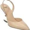 FENDI First Leather Slingback Pump Women