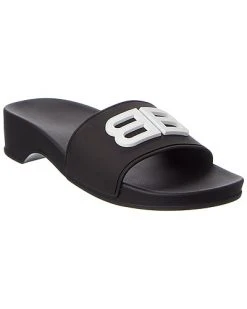 Balenciaga Pool Clog Rubber Sandal Women