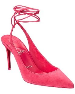 Christian Louboutin Ce-Up Kate 85 Suede Pump Women