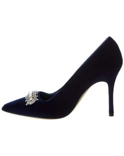 Manolo Blahnik Ttara 105 Velvet Pump Women -Valentino shop 1313444544 RLLD 2