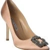 Manolo Blahnik Hangisi 105 Satin Pump Women 1 Manolo Blahnik Hangisi 105 Satin Pump Women -Valentino shop 1313444548 RLLD 1