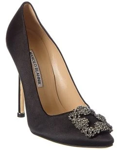 Manolo Blahnik Hangisi 115 Satin Pump Women