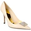 Valentino One Stud 100 Leather Pump Women