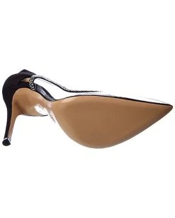 Gianvito Rossi Leif 105 Suede & Vinyl Pump Women -Valentino shop 1313445947 RLLD 4