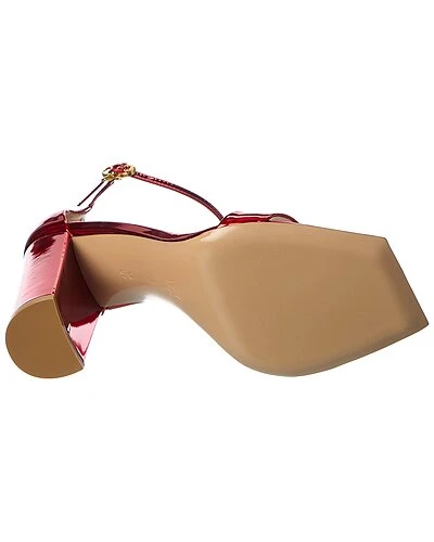 Gianvito Rossi 100 Leather Sandal Women 6 Gianvito Rossi 100 Leather Sandal Women - Image 4