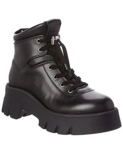 Gianvito Rossi Vancouver Leather Bootie Women