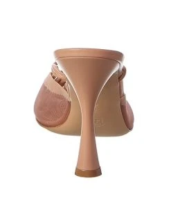 Gianvito Rossi Celenie 95 Mesh & Leather Pump Women -Valentino shop 1313445954 RLLD 3