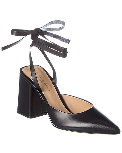 Gianvito Rossi Dauphine 85 Leather Pump Women 3 Gianvito Rossi Dauphine 85 Leather Pump Women
