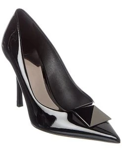 Valentino One Stud 100 Patent Pump Women