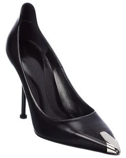 Alexander McQueen Punk Leather Pump Women