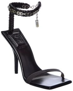 Givenchy G Woven Chain Leather Sandal Women