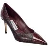 Jimmy Choo Ass 75 Snake-Embossed Leather & Patent Pump Women -Valentino shop 1313452294 RLLD 1