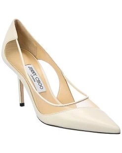 Jimmy Choo Love 85 Leather & Mesh Pump Women