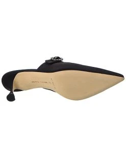 Manolo Blahnik Porramu 50 Silk Pump Women -Valentino shop 1313452316 RLLD 4