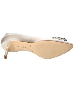 Manolo Blahnik Hangisi 50 Satin Pump Women -Valentino shop 1313452317 RLLD 4