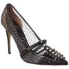 Valentino Rockstud Alcove 100 Mesh & Leather Pump Women 2 Valentino Rockstud Alcove 100 Mesh & Leather Pump Women -Valentino shop 1313452347 RLLD 1