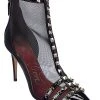 Valentino Rockstud Alcove 90 Mesh & Patent Boot Women -Valentino shop 1313452357 RLLD 1