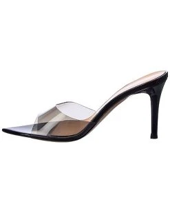 Gianvito Rossi Elle 85 Patent & Vinyl Sandal Women -Valentino shop 1313458337 RLLD 2