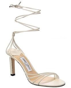 Jimmy Choo Antia 85 Leather Sandal Women
