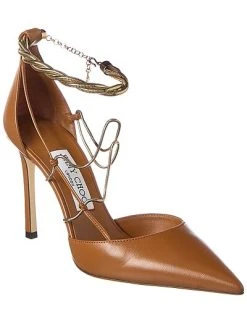Jimmy Choo Olesia 95 Leather Pump Women