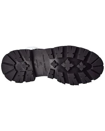 Alexander McQueen Wander Leather Bootie Women 6 Alexander McQueen Wander Leather Bootie Women - Image 4