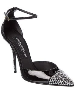 Dolce & Gabbana Fusible Patent Pump Women