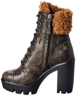 Giuseppe Zanotti C 80 Leather Bootie Women -Valentino shop 1313462686 RLLD 2