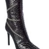 Giuseppe Zanotti Raquel 105 Snake-Embossed Leather Bootie Women -Valentino shop 1313462688 RLLD 1