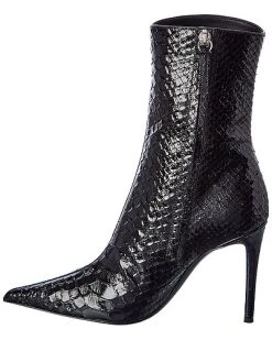 Giuseppe Zanotti Raquel 105 Snake-Embossed Leather Bootie Women -Valentino shop 1313462688 RLLD 2