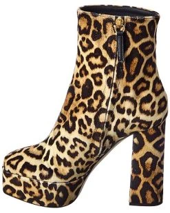 Giuseppe Zanotti New York 80 Velvet Platform Bootie Women -Valentino shop 1313462691 RLLD 2