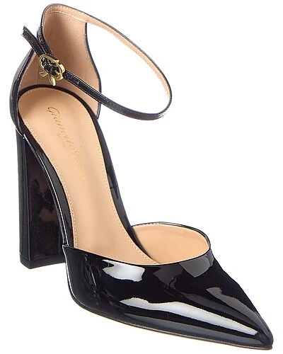 Gianvito Rossi Piper Anklet 100 Patent Pump Women 3 Gianvito Rossi Piper Anklet 100 Patent Pump Women