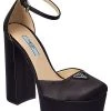 Prada Logo Satin Platform Pump Women -Valentino shop 1313468120 RLLD 1