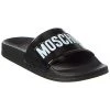 MOSCHINO Logo Embossed Rubber Slide Women 2 MOSCHINO Logo Embossed Rubber Slide Women -Valentino shop 1313474143 RLLD 1