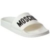 MOSCHINO Logo Embossed Rubber Slide Women -Valentino shop 1313474144 RLLD 1