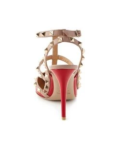 Valentino Rockstud Caged 100 Patent Pump Women -Valentino shop 1313476097 RLLD 3