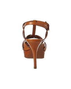 Saint Laurent Tribute 75 Leather Platform Sandal Women -Valentino shop 1313477801 RLLD 3